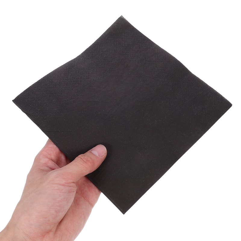 Premium Black Paper Party & Cocktail Napkins Event Napkins