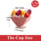 Heart Shaped Dessert Cups Mini Parfait Plastic Mousse Serving Cups 5