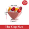 Heart Shaped Dessert Cups Mini Parfait Plastic Mousse Serving Cups 5