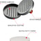 Premium Stainless Steel Burger Press Patty Maker with Wood Handle & Patty Papers