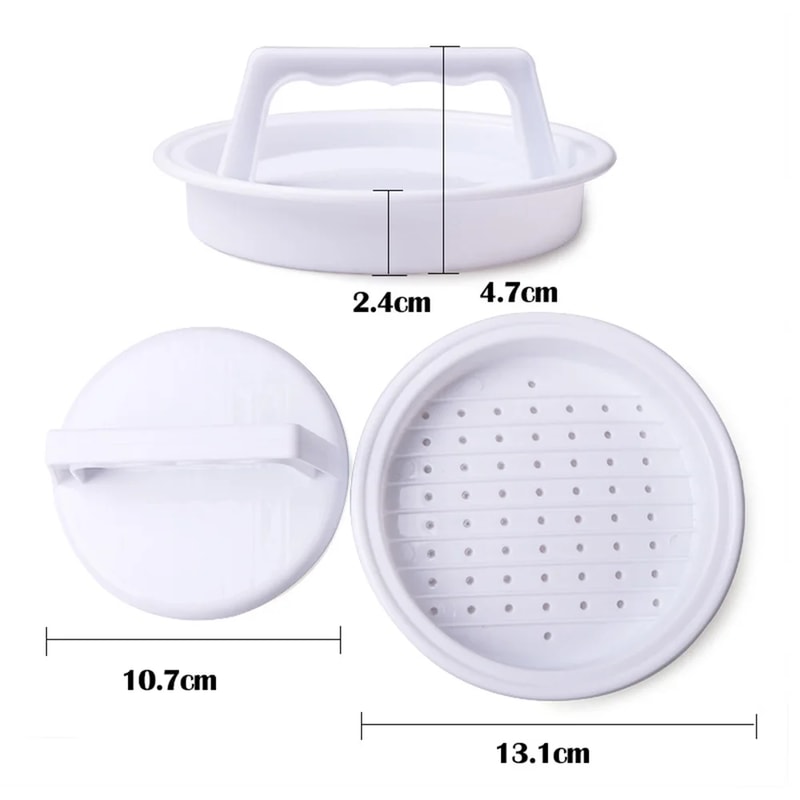 Ultimate Stuffed Burger Maker & Hamburger Press Easy BBQ Grill Tool