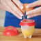 Premium Silicone Egg Poacher Cups For Easy Breakfast Cooking 0