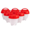 Premium Silicone Egg Poacher Cups For Easy Breakfast Cooking 2