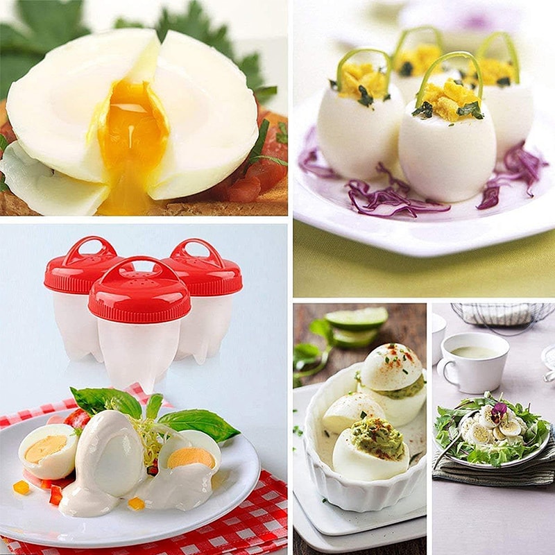 Premium Silicone Egg Poacher Cups For Easy Breakfast Cooking 5