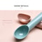 Premium Ergonomic Plastic Ice Cream Scoop Easy Clean Ice Cream Spoon 2