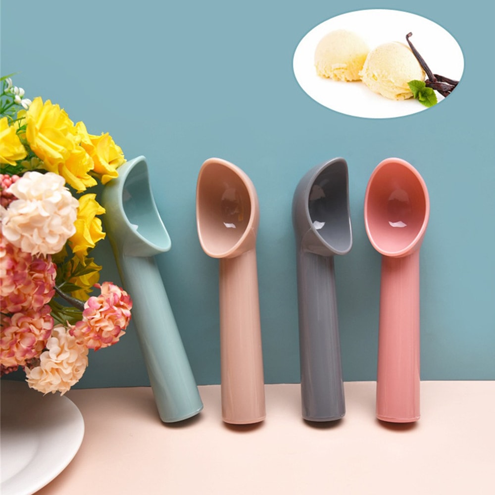Premium Ergonomic Plastic Ice Cream Scoop Easy Clean Ice Cream Spoon 5