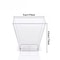 Premium Clear Mini Dessert Cups Disposable Party Food Serving Cups 3
