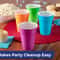 Party Disposable Plastic Cups Party Supplies For Weddings Birthdays 0