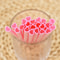 Heart Shaped Drinking Straws Cute Disposable Party Wedding Valentine Supplies 2