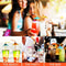 Premium Tropical Party & Cocktail Umbrella Straws Decorative Disposable Straws