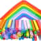 Premium Party Disposable Bendable Plastic Straws Pack