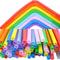 Premium Party Disposable Bendable Plastic Straws Pack