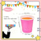 Mini Disposable Party Shot Cups Random Colors For Events Celebrations 5