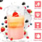 Premium Clear Disposable Dessert Cups With Spoons Party Packaging Supplies 3