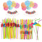 Premium Party Cocktail Umbrella Straws Tropical Drink Party Decoration Set 1