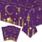 Premium Eid Tablecloth Waterproof Disposable Ramadan Decorations Party Supplies 8