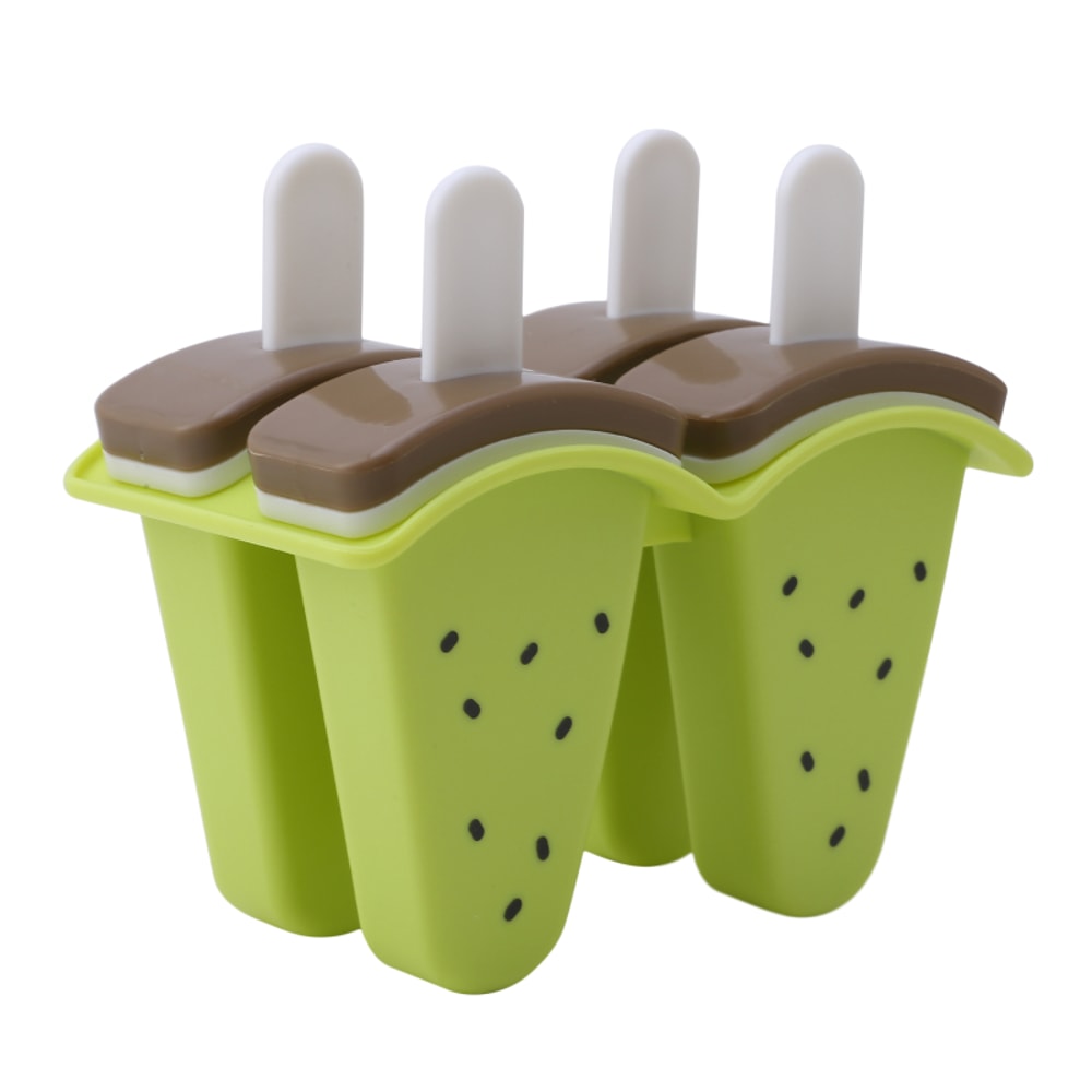 Watermelon Ice Pop Mold Set With Lid For Kitchen Frozen Treats 7