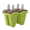 Watermelon Ice Pop Mold Set With Lid For Kitchen Frozen Treats 7