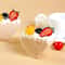 Heart Shaped Mini Clear Dessert Cups Portable Party & Tasting Disposable Cups
