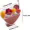 Heart Shaped Mini Clear Dessert Cups Portable Party & Tasting Disposable Cups