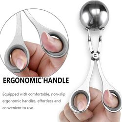 big meat ball maker tool stainless steel clip round rice ball shaper spoon meatball making mold non stick stuffed kitche