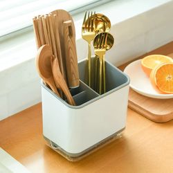 kitchen storage: spoon & chopstick holder rack for dish drying