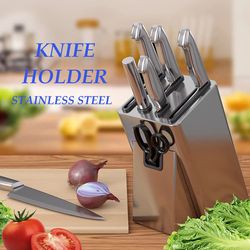 Anti-rust Steel Knife Organizer | Durable Cutlery Holder