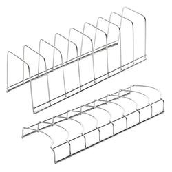 stainless steel kitchen organizer: bowl & dish drainer rack