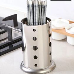 Stainless Steel Cutlery Organizer & Drain Holder for Kitchen