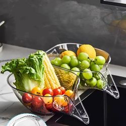 multi-functional sink drain basket for kitchen organization