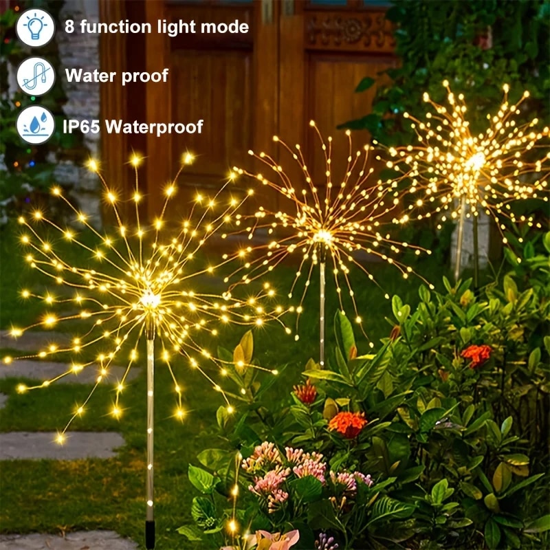ucx71PackSolarFireworksLightsOutdoorHolidayLightingFireworkLightsForGardenPatioHallowee