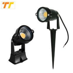 Waterproof LED COB Spike Lawn Lamp for Outdoor Garden Lighting | 5W-15W, AC85-265V/DC12-24V