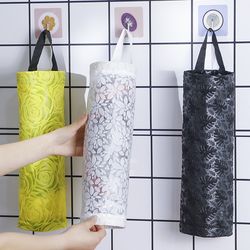wall mounted kitchen garbage bag dispenser: home organizer & storage solution