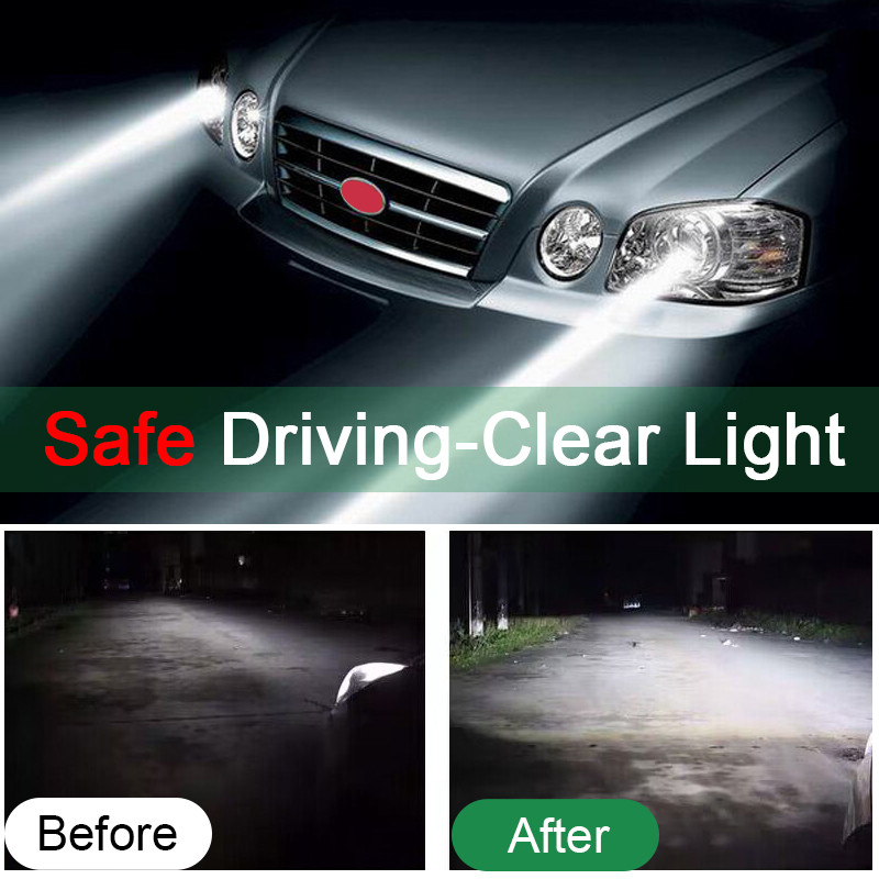 Car Headlight Restoration Kit Headlamp Scratch Remover  Polish Liquid For Oxidation Removal 2
