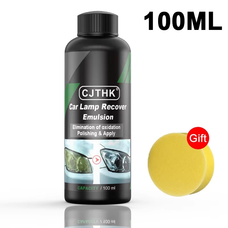 Car Headlight Restoration Kit Headlamp Scratch Remover  Polish Liquid For Oxidation Removal 7