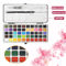 Professional 50Color Watercolor Paint Set Premium Pigments For Artists Painting Enthusiasts 5