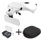 Illuminated Magnifying Glasses – Adjustable Head Loupe Magnifier with 1.0X-3.5X Magnification & 2 LED Lights