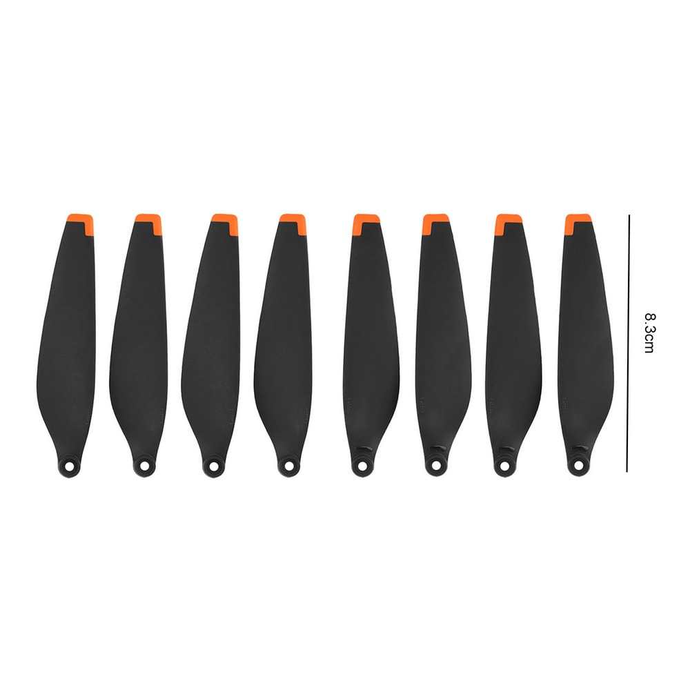 DJI Mini 3 Propellers With Screws High Efficiency Low Noise Replacement Blades OrangeSilver Edge PC 3