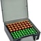 Battery Box Organizer, Holds 72 AA/AAA Batteries, Durable Storage Case Garage Container for Home & Travel