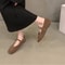 Classic Ballet Flats for Women Soft Leather Round Toe Slip-On Shoes