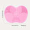 Silicone Apple Shape Makeup Brush Cleaning Pad Cute  Effective Suction Cup Cosmetic Tool 4