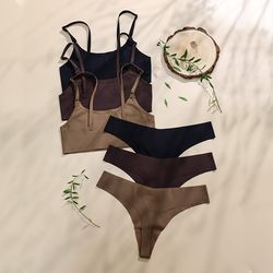 latest design wireless bra, stylish solid seamless underwear for women, breathable ice silk fabric, wire free comfort