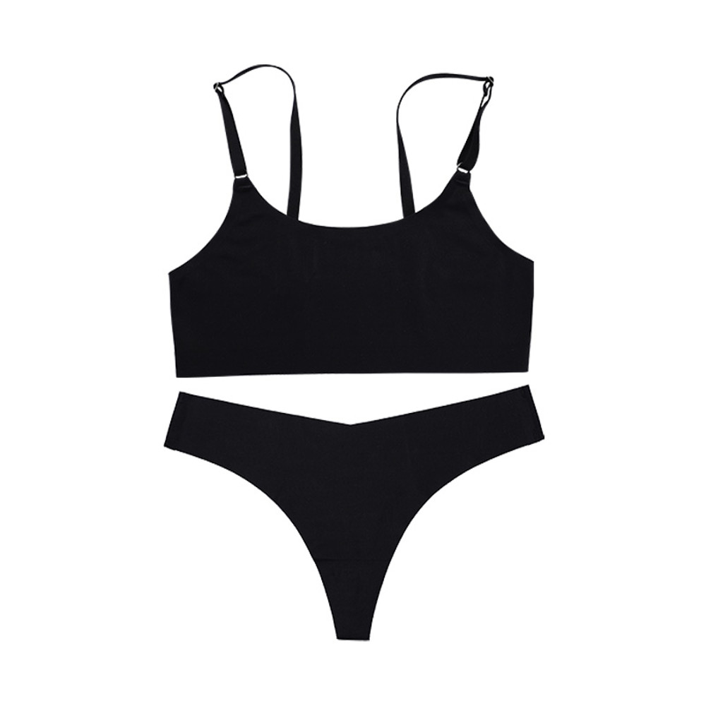 Latest Design Wireless Bra Stylish Solid Seamless Underwear For Women Breathable Ice Silk Fabric Wi 6