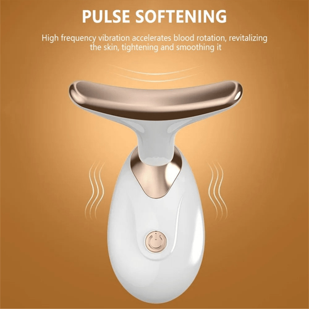 Portable Anti-Wrinkle & Double Chin Massager, Electric Face Firming Device for Multi-Dimensional Beauty