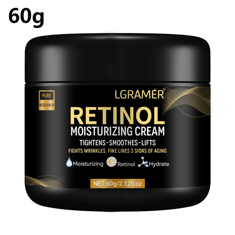Retinol Face Cream for Men, Deep Moisturizing Anti-Aging Moisturizer, Wrinkle Repair, Whitening