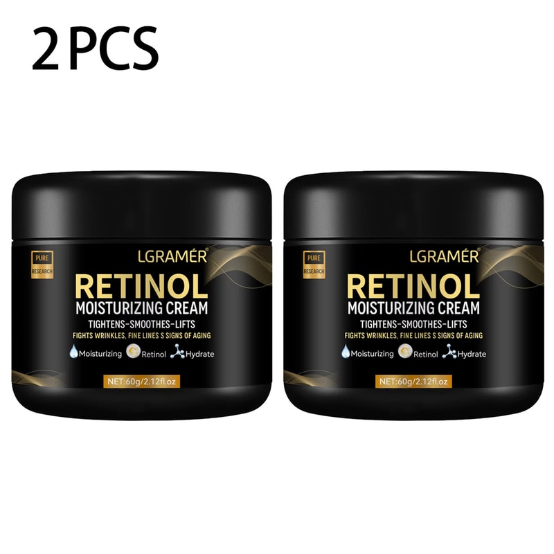Retinol Face Cream for Men, Deep Moisturizing Anti-Aging Moisturizer, Wrinkle Repair, Whitening