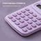 Small Solar Calculator Portable Cute 8 Digits LCD Electronic Calculator For Home Office  School Tea 5