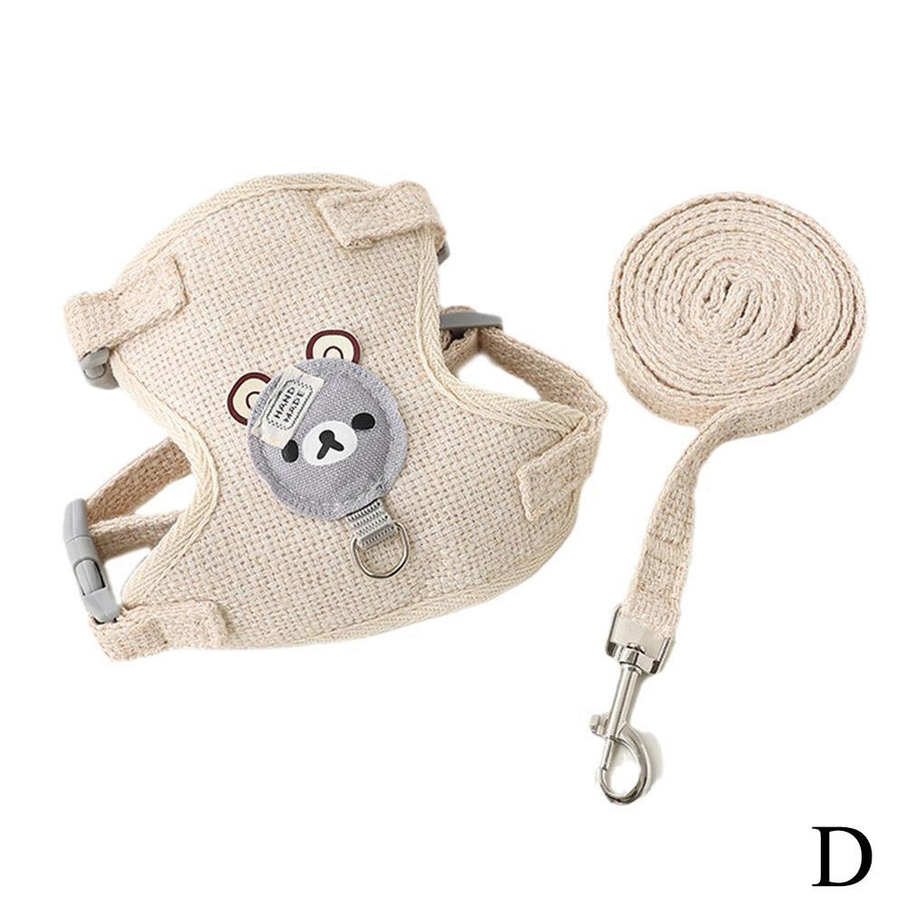 Undershirt Style Pet Leash – Adjustable Cat & Dog Harness, Breathable Leash for Small Pets – Convenient Pet Vest for Dog
