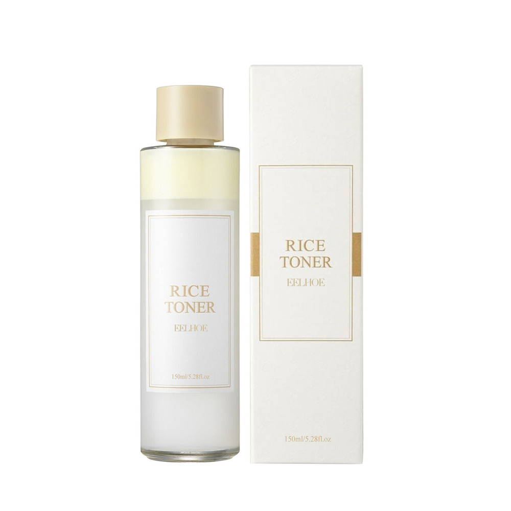 EELHOE Rice Toner for Face – Brightening Serum with Oil Control, Moisturizing Facial Essence for Smooth, Sensitive Skin