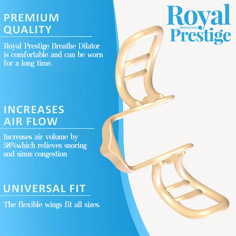 Anti-Snoring Nose Clip – Silicone Nose Dilator for Easy Breathing, Prevents Snoring & Improves Sleep, BPA-Free Reusable